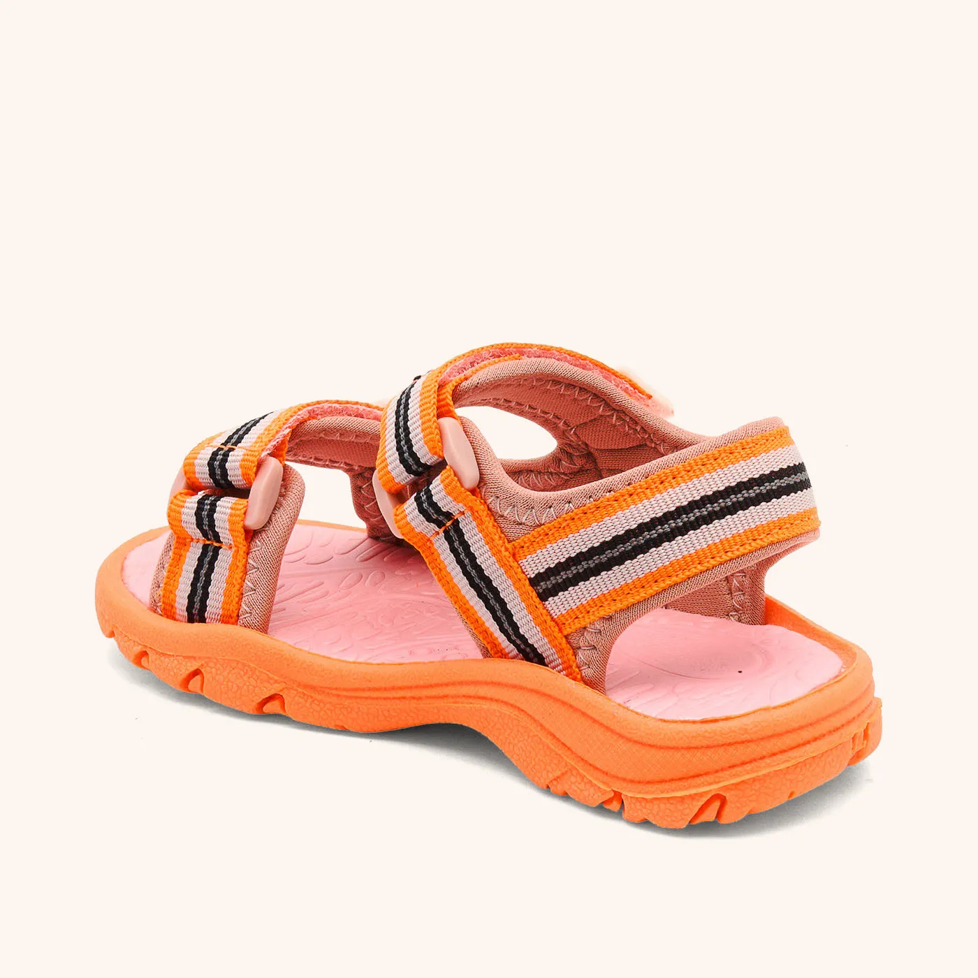 Bisgaard Nico sandal orange mix hurtigtørrende