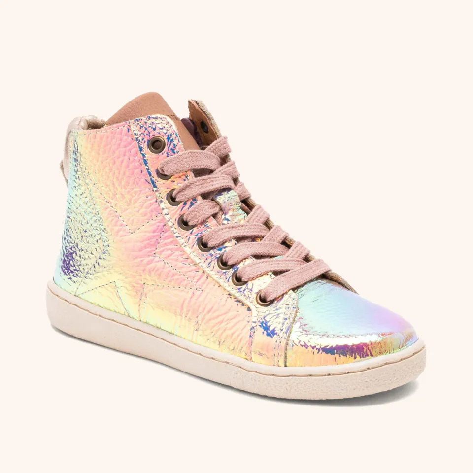 Bisgaard Gaia L sneakers galaxy høje med læder
