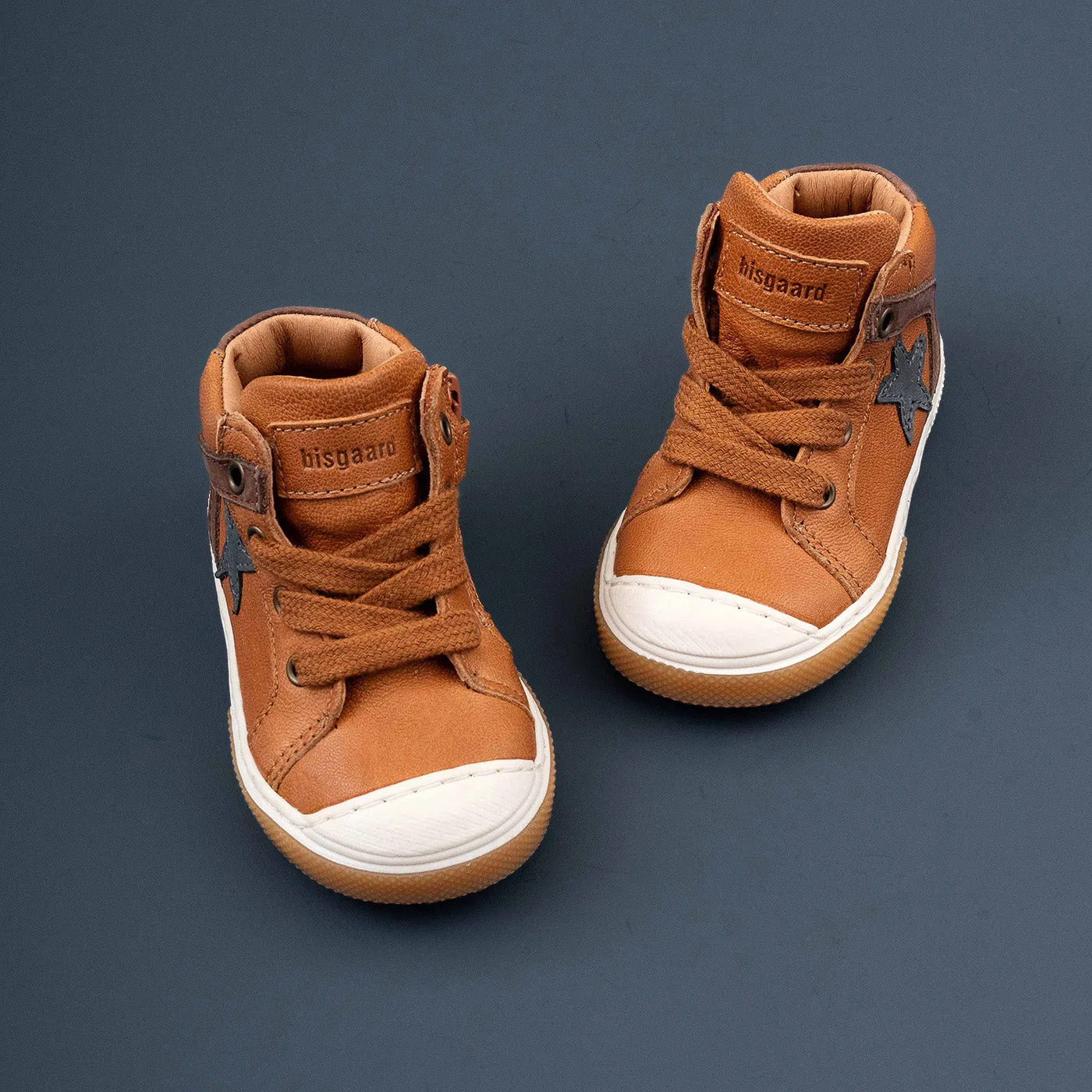 Bisgaard Holger sneaker cognac læderfoer