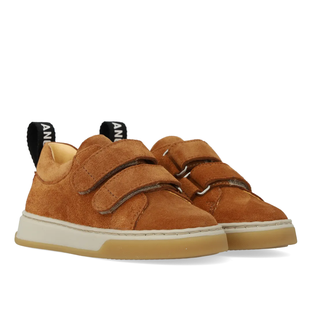 Angulus Sneaker med logobånd børnesneaker velcro