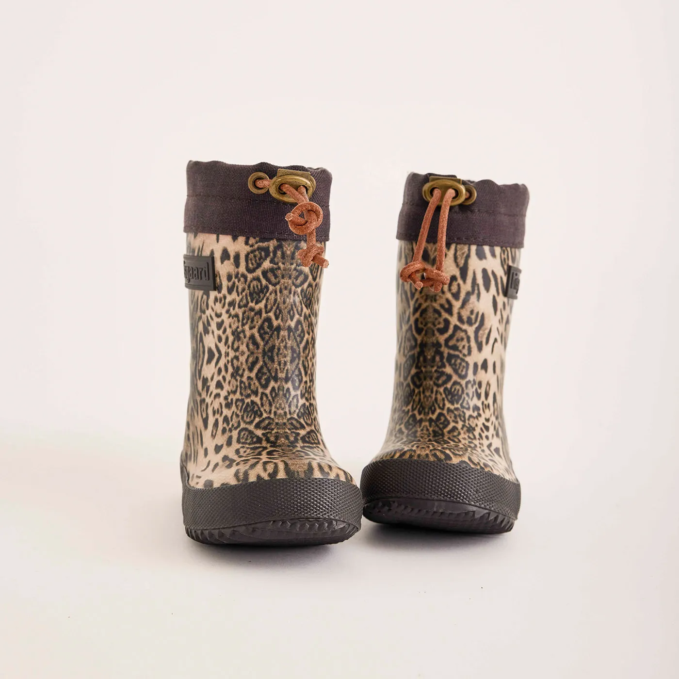 Bisgaard Thermo termogummistøvle leopard brun