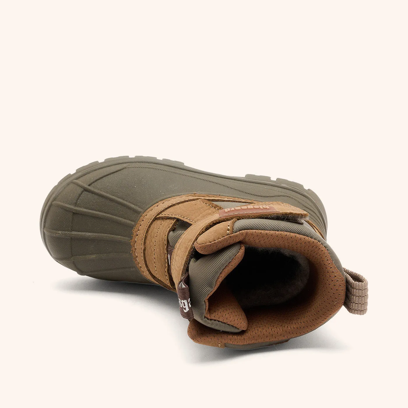 Bisgaard Pixie vinterstøvle khaki uld