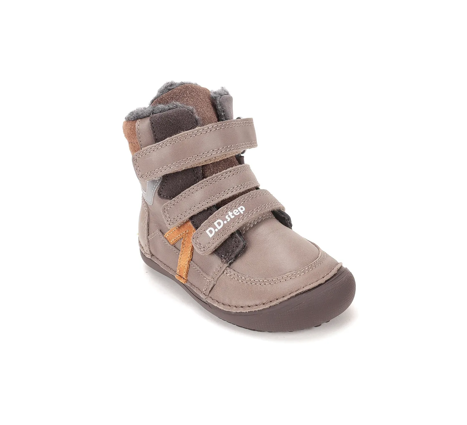 D.D.Step W063-62643 vinter barfodssko dreng varm