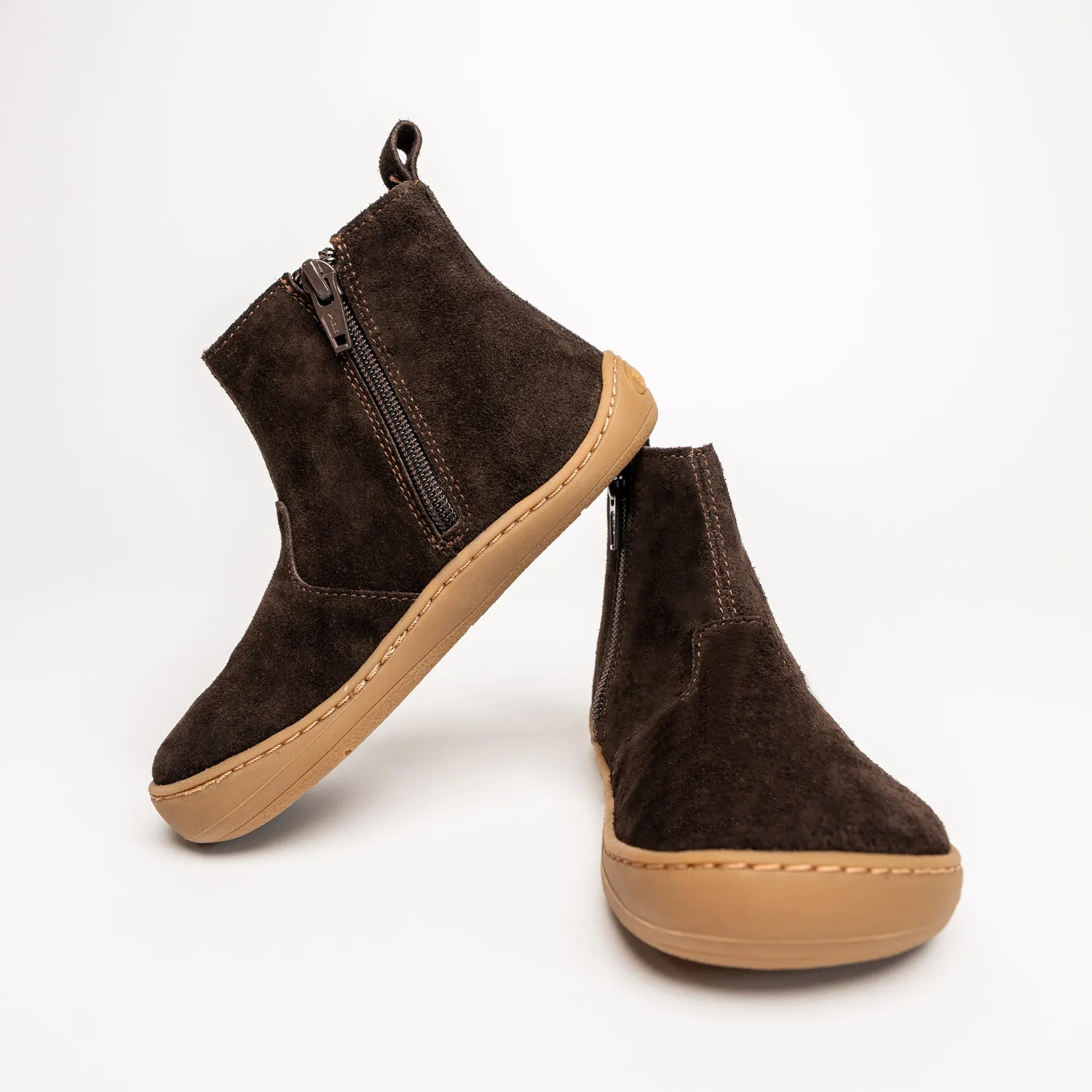 Gogsig Chelsea Brown Suede overgangssko ruskind