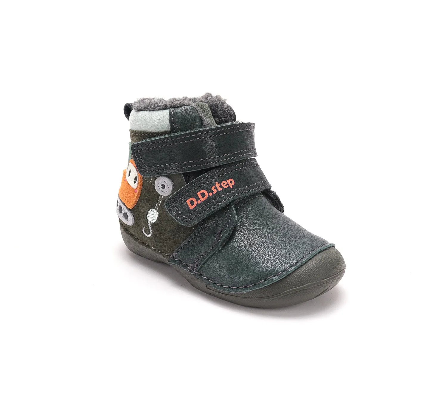 DD Step W015-62928A vinterstøvler baby første skridt