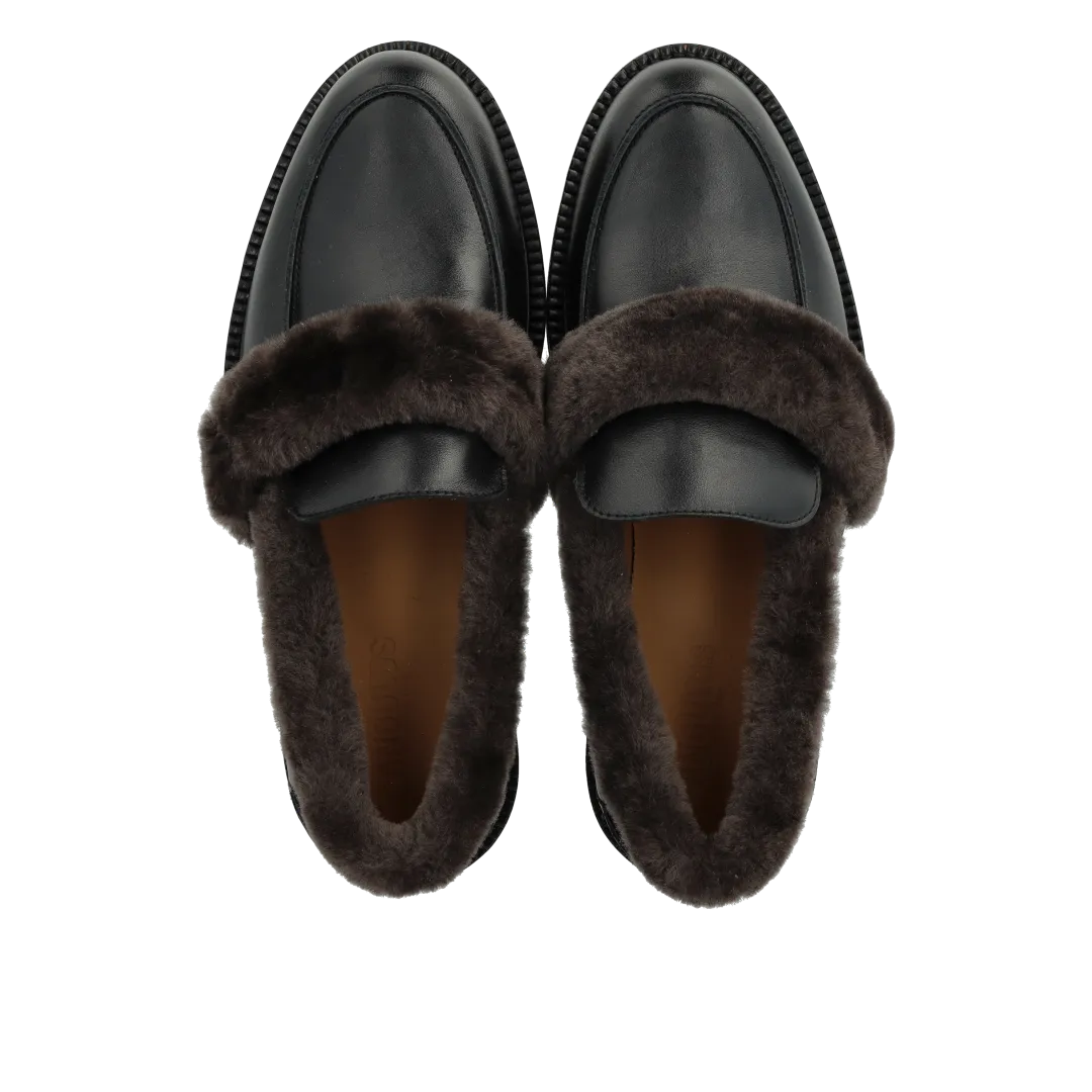 Angulus Loafer Pelskanter Dame Loafer Skind