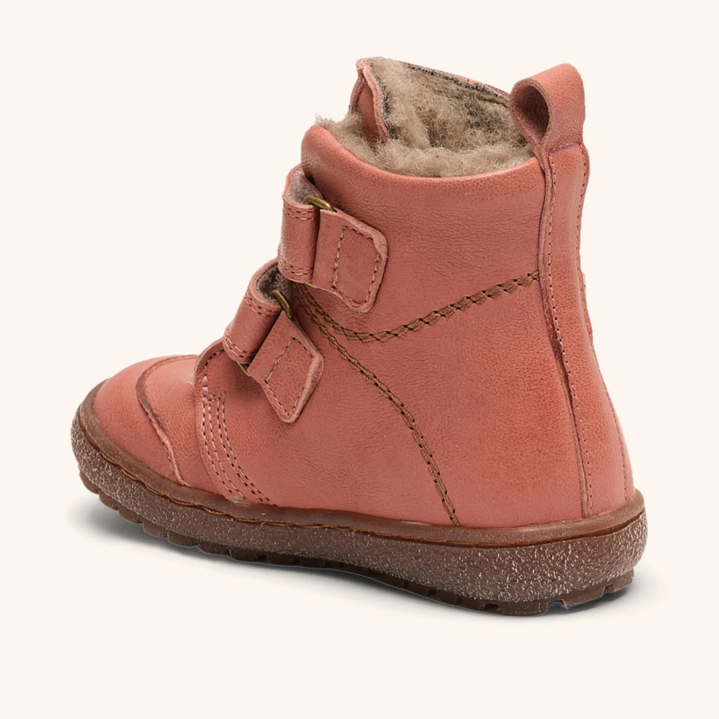 Bisgaard Storm Tex vinterstøvle old rose uld
