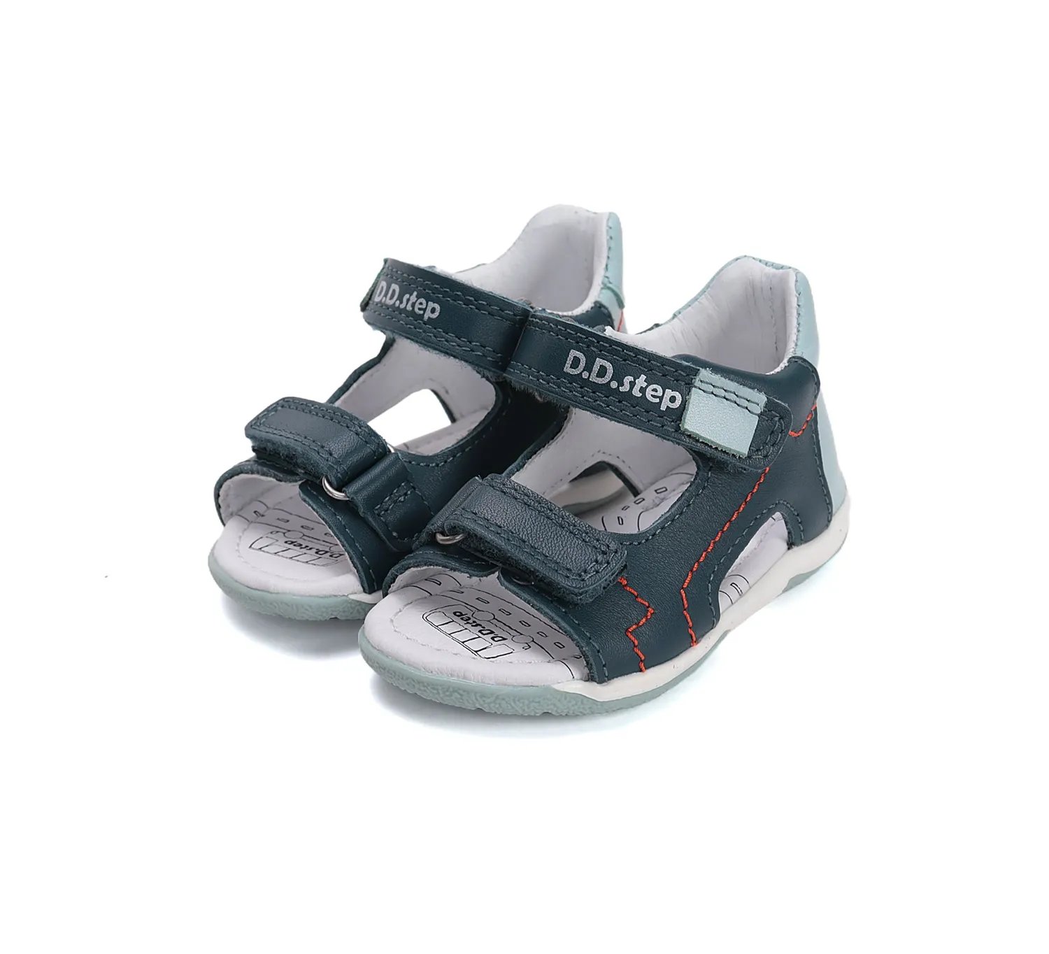 D.D.Step G111-61179B sandaler dreng bred pasform