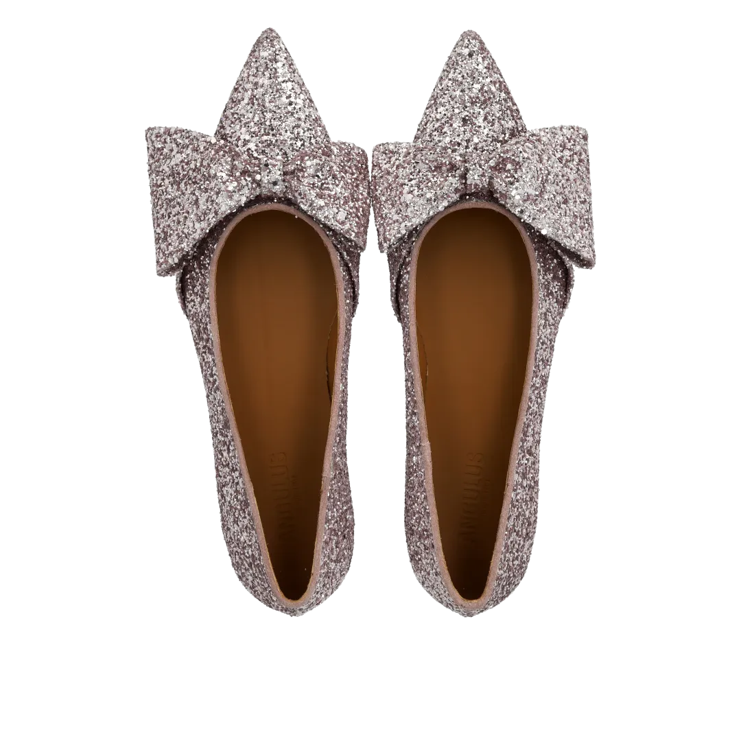 Angulus sløjfeballerina glitter ballerina fest
