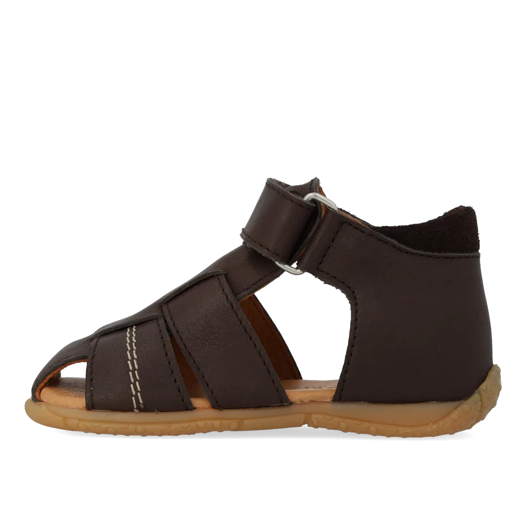 Angulus første sandal børnesandal kontraststikninger