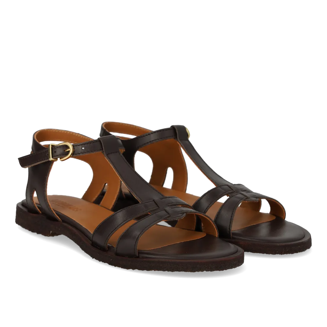 Angulus Klassisk remsandal sandal læder