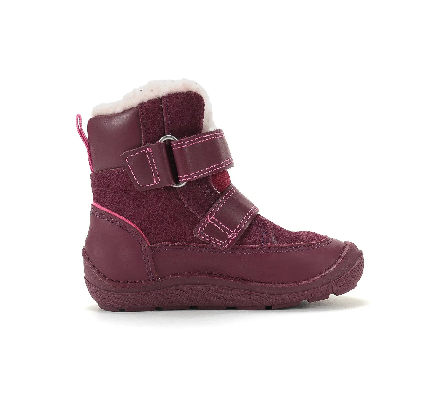 DD Step W116-62185C barfodssko vinter pige foret