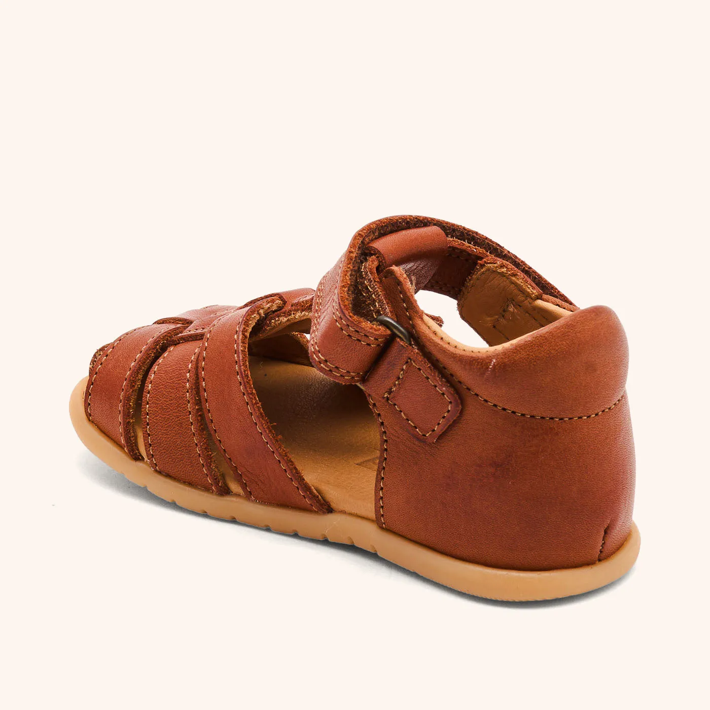 Bisgaard Barefoot Cooper barfodssandal brun