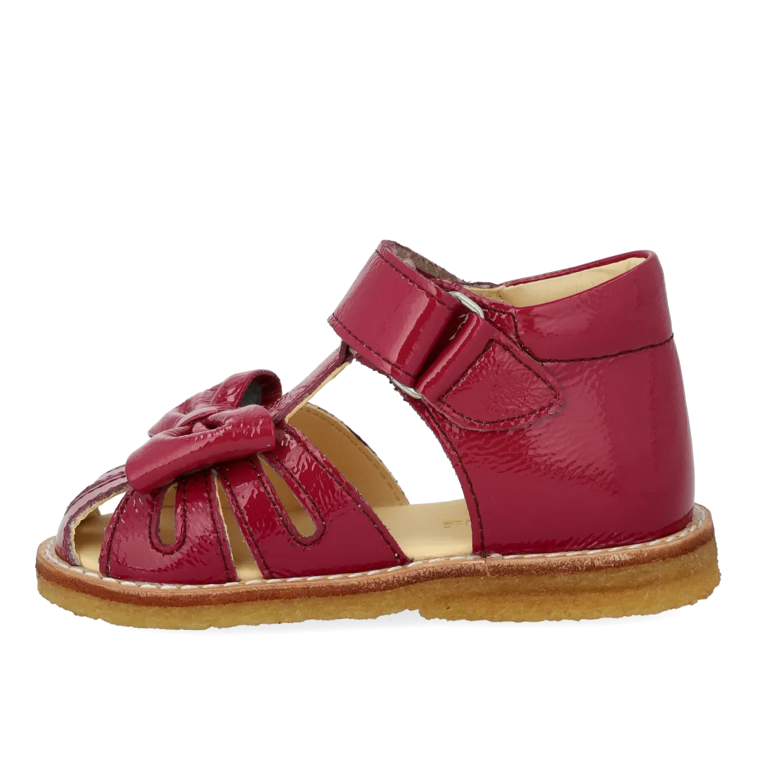 Angulus begynder sandal sløjfe sko lukket tå velcro