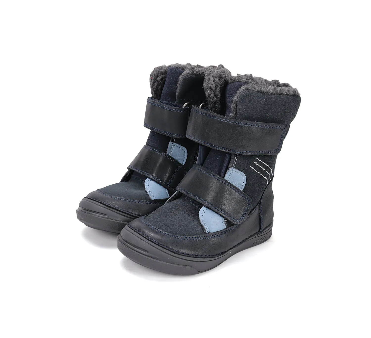 DD Step W040-52145A vinterstøvler dreng foer