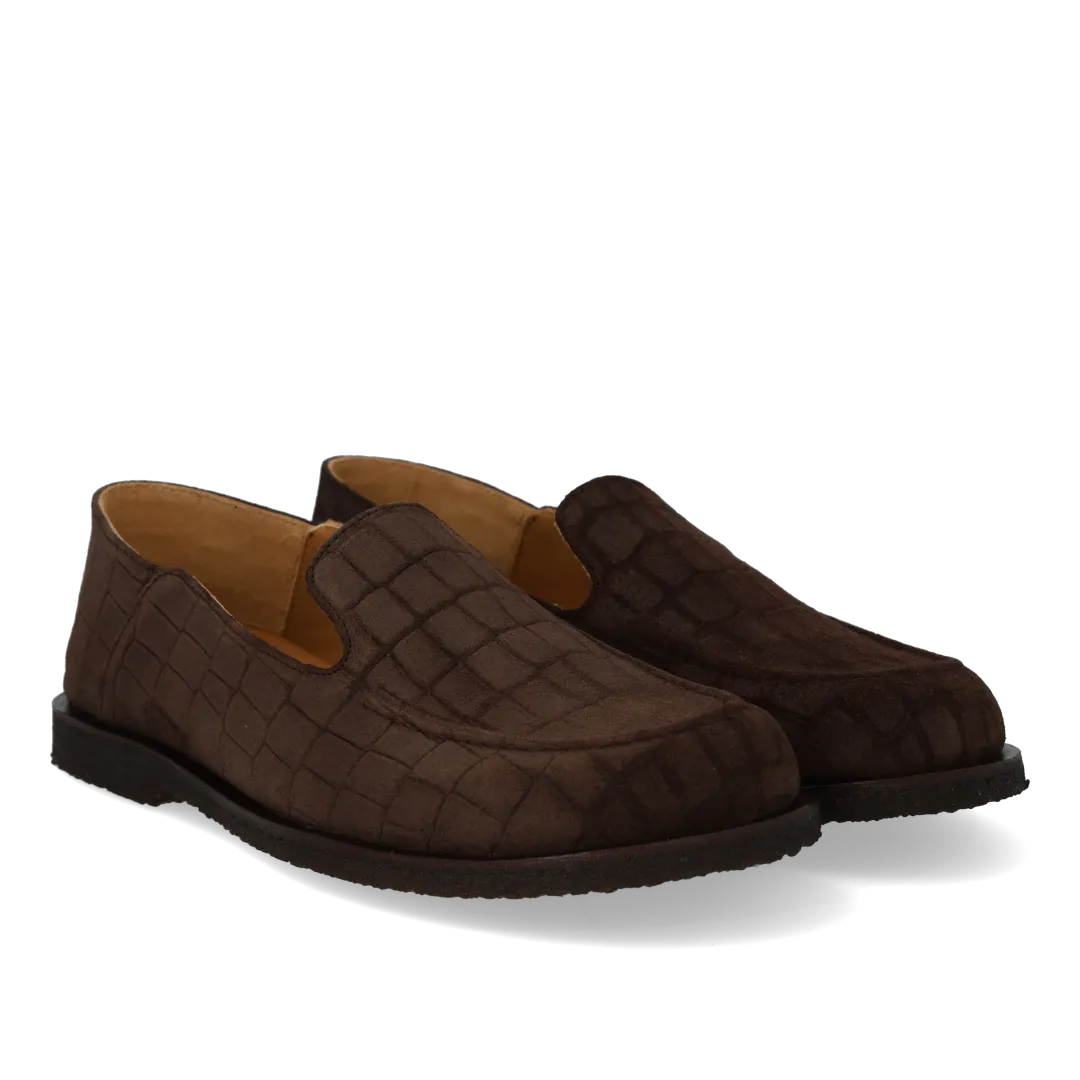 Angulus Loafer med Bred Pasform Brun Dame