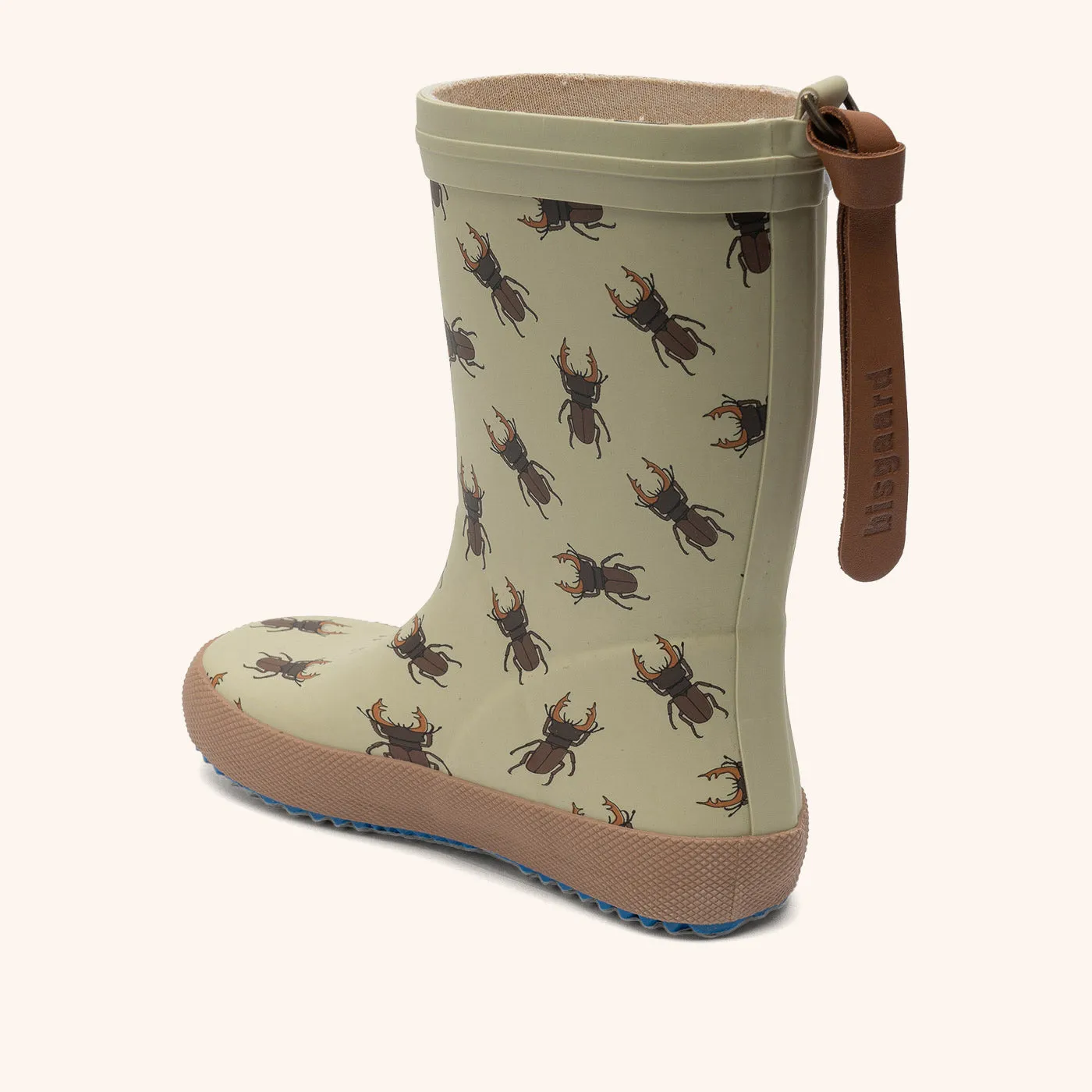 Bisgaard Fashion Brown Beetles gummistøvle grøn