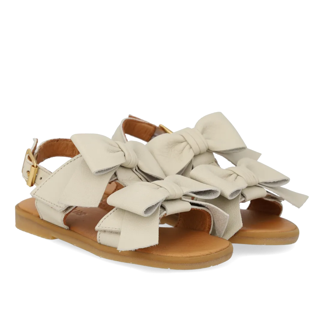 Angulus Sandal med dobbelt velcro børnesandal sløjfe