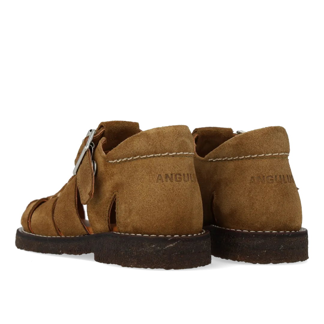 Angulus Fisherman sandal børnesandal lukket tå læder