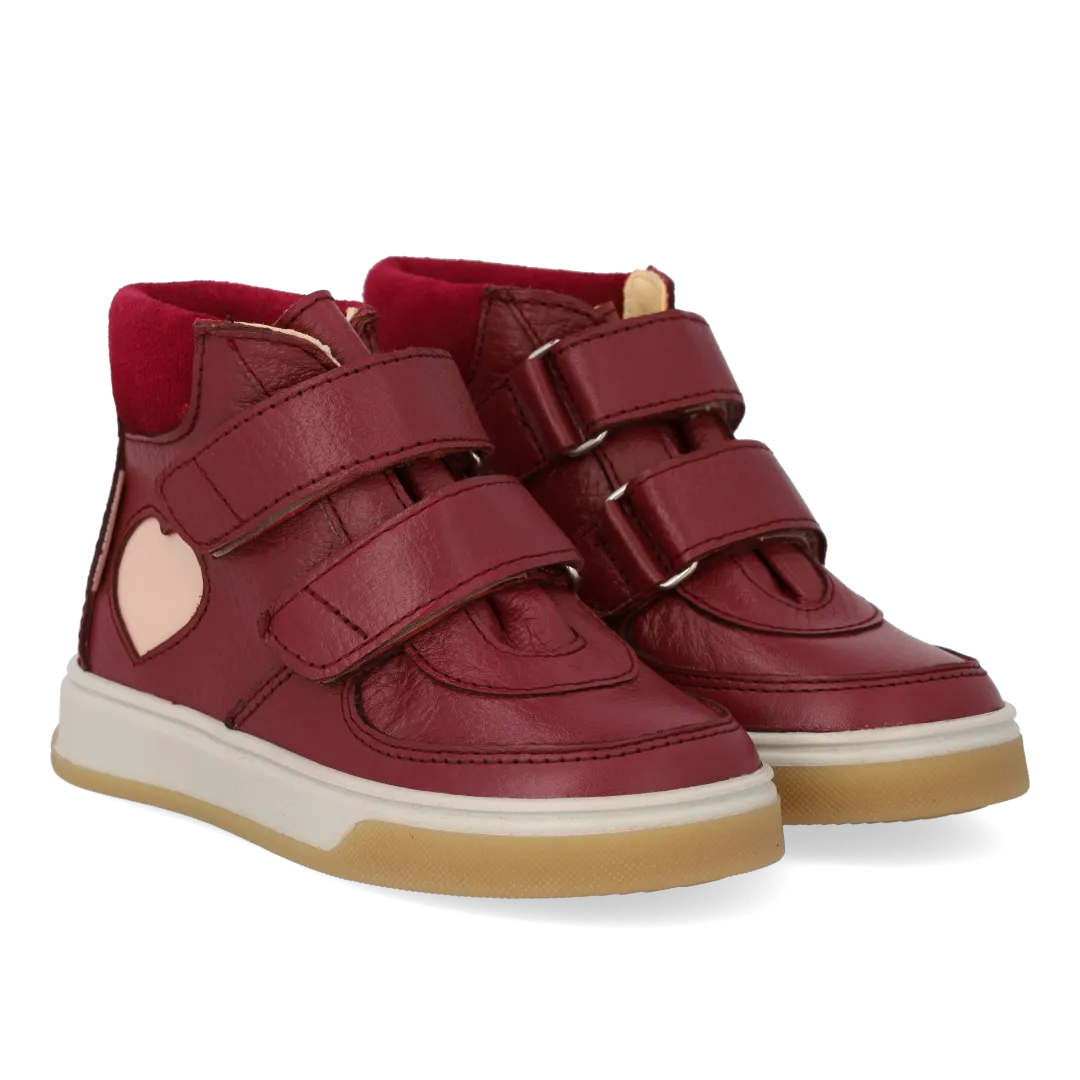 Angulus High-top TEX-sneaker lak-hjerte vandtæt