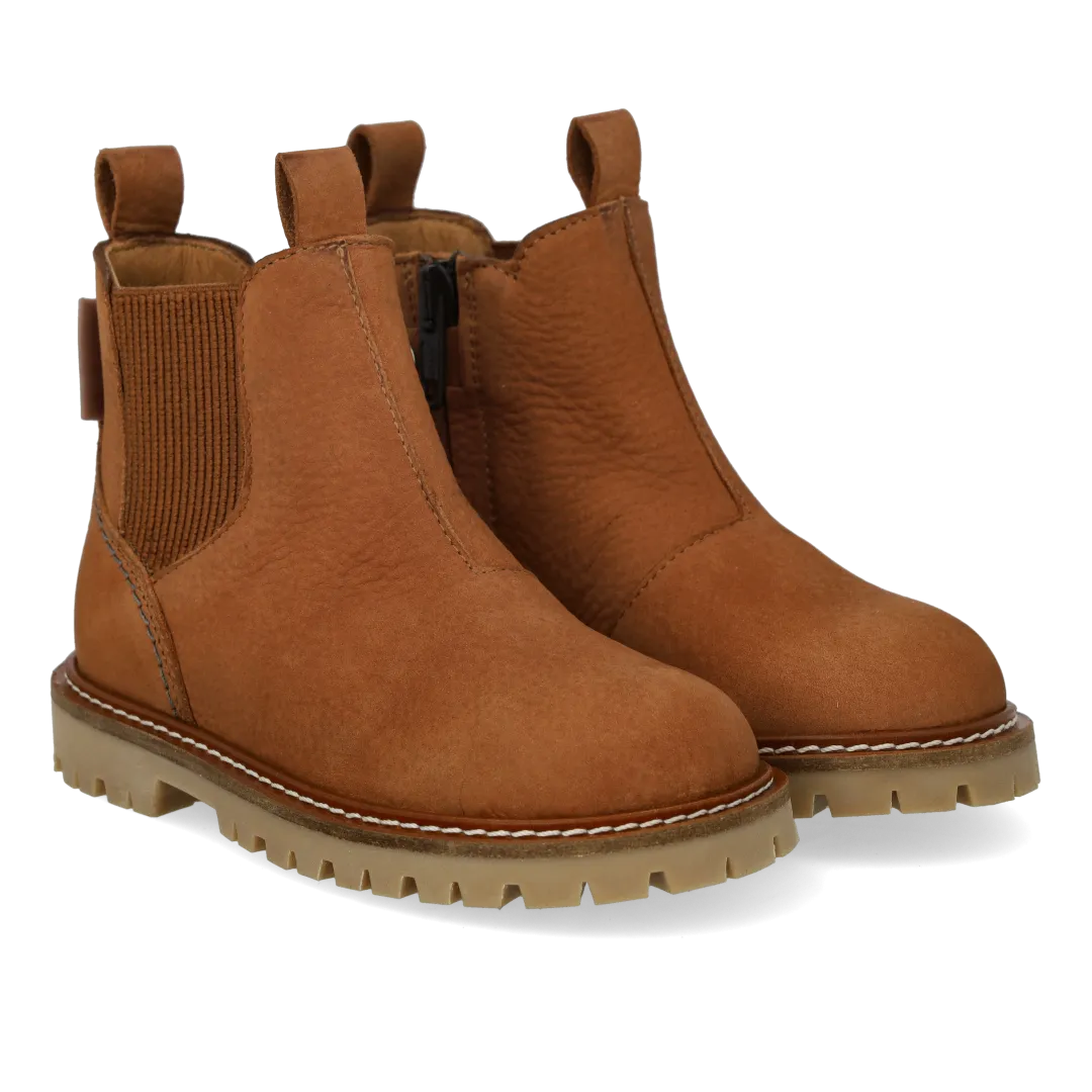Angulus Chunky Chelsea børnestøvle nubuck vandtæt TEX