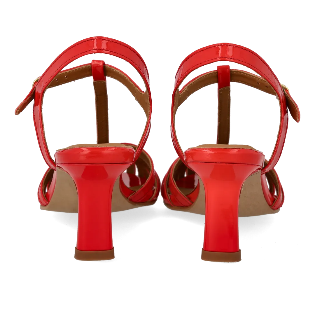 Angulus Højhælet Sandal damesandal 6 cm hæl