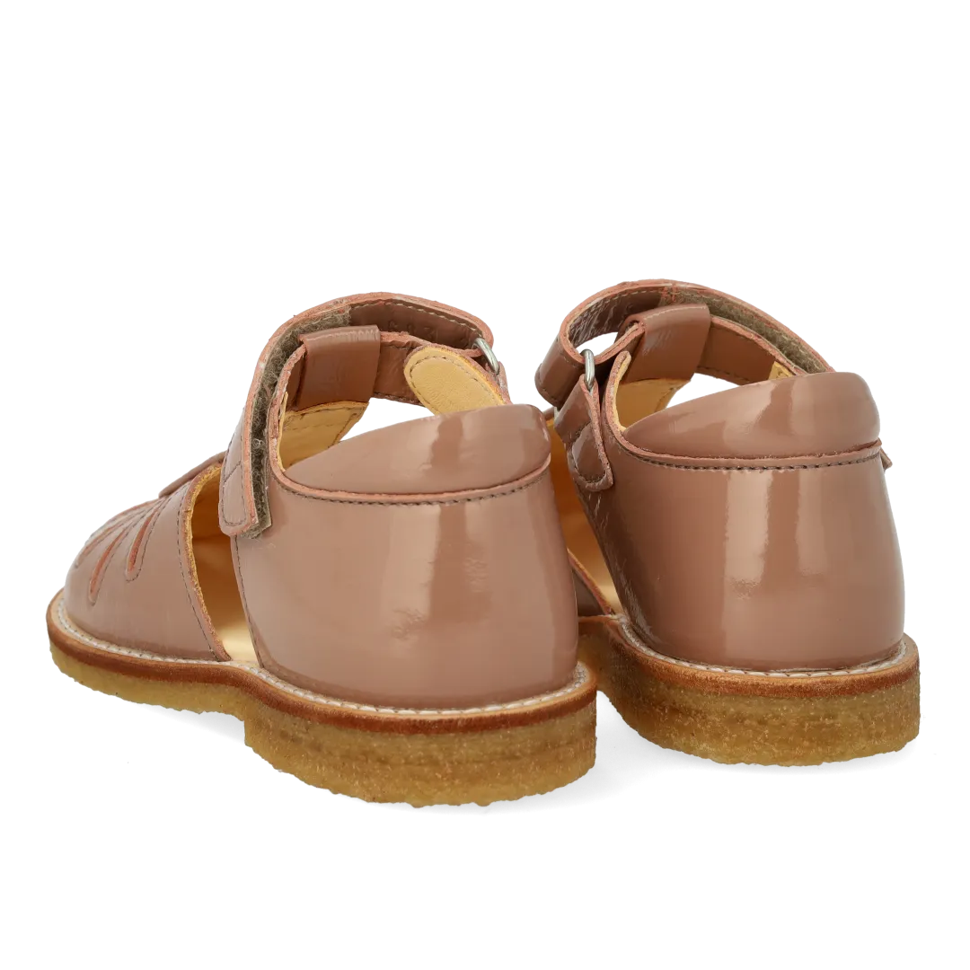 Angulus Glitter Sandal Dråbe Rummelig Læder Børn
