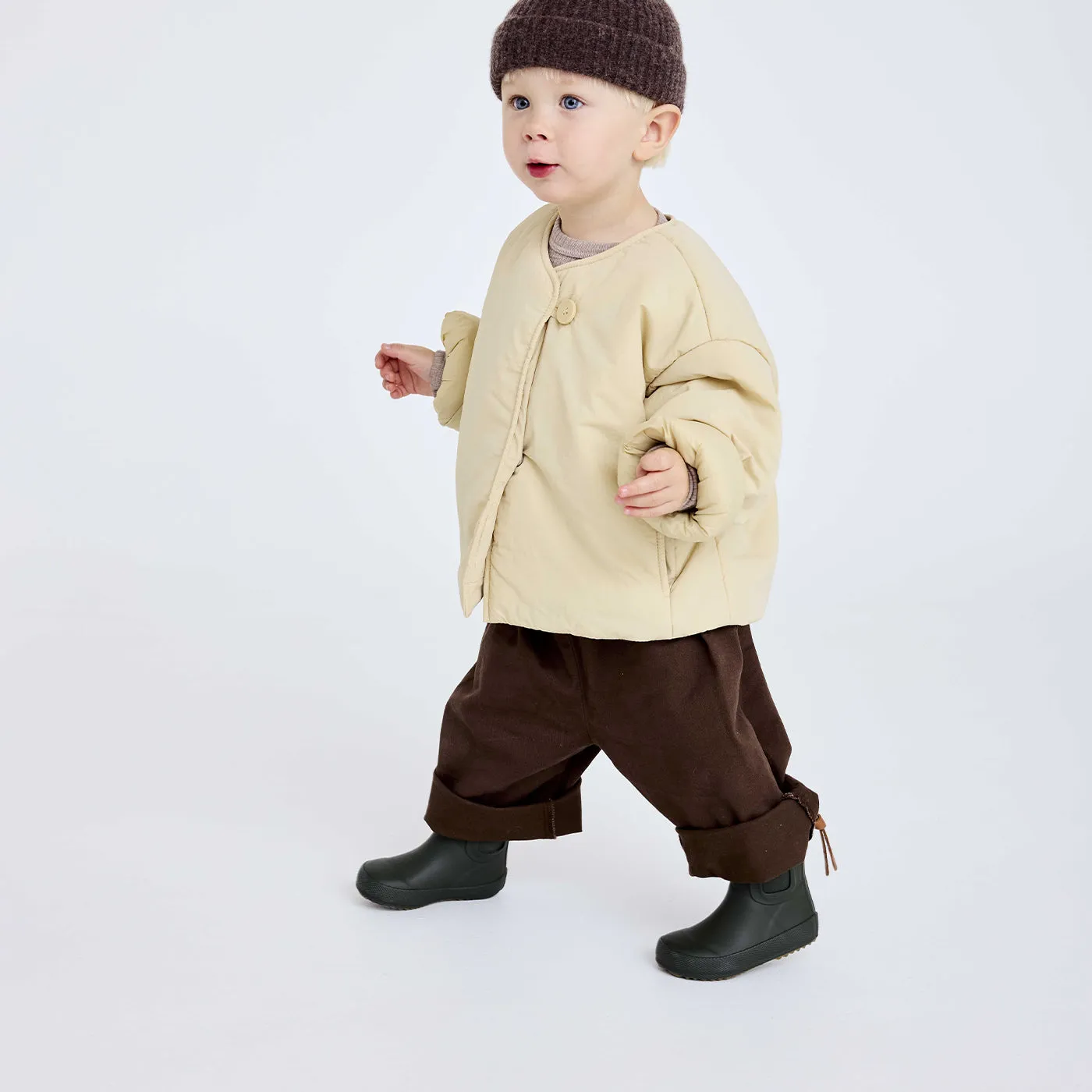 Bisgaard Baby Rubber gummistøvle olive naturgummi