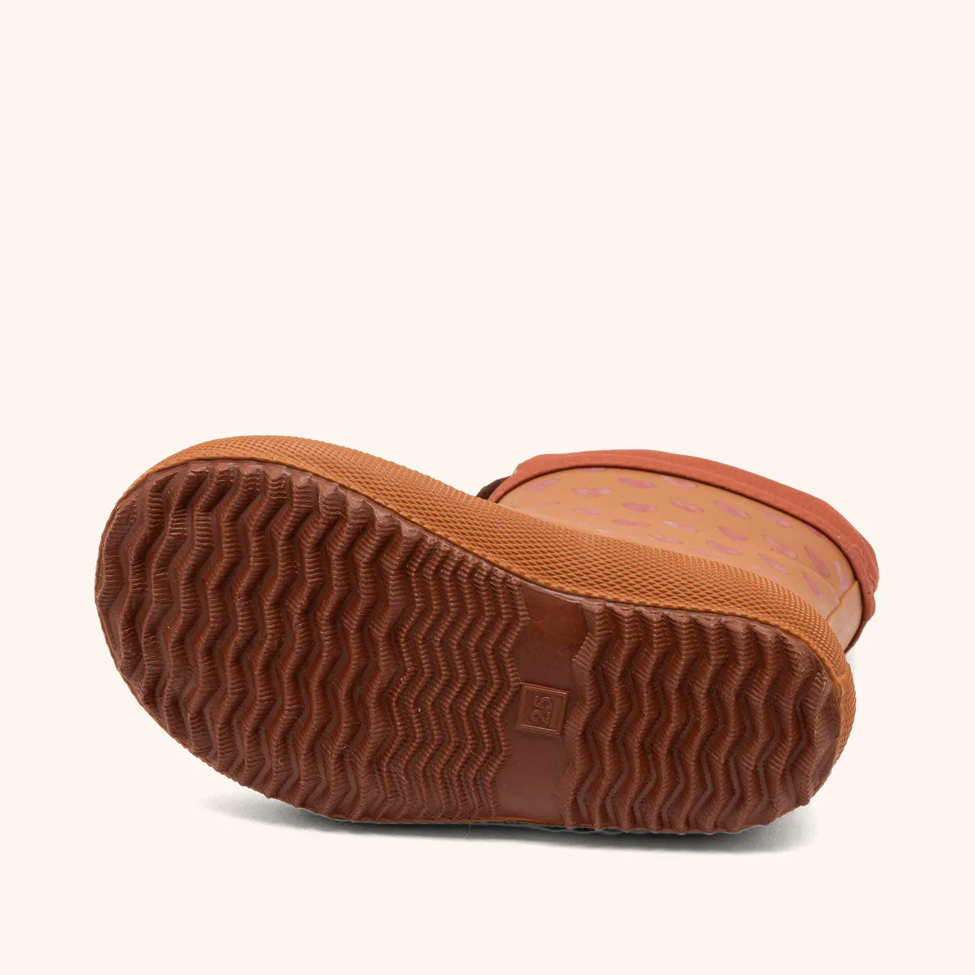 Bisgaard Thermo Autumn Heartbeat gummistøvle brun
