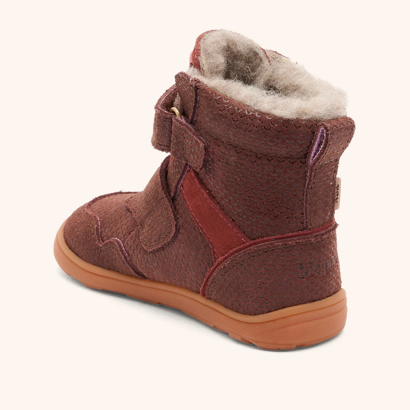 Bisgaard Barefoot Thorsten Tex støvle plum – vinter