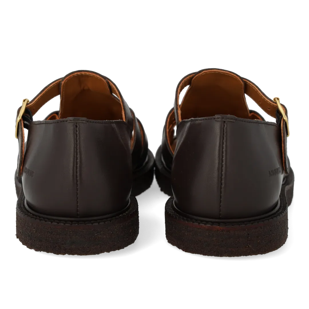 Angulus Klassisk Fisherman Sandal Dame lædersandal