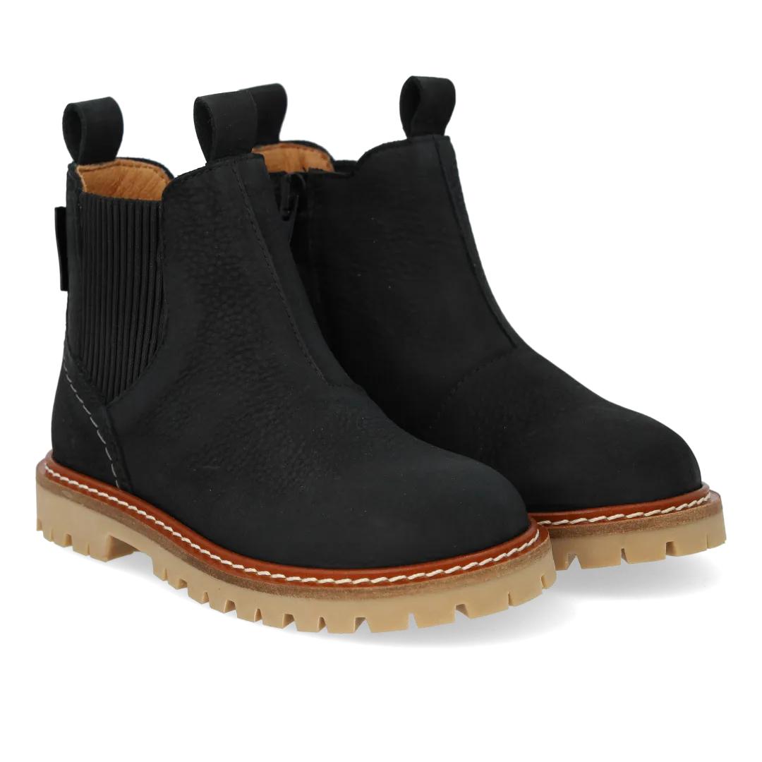 Angulus Chunky Chelsea støvle børn tex nubuck
