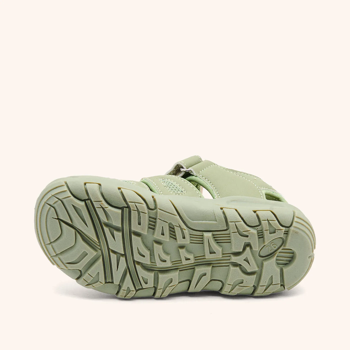 Bisgaard Parker sandal sage åben