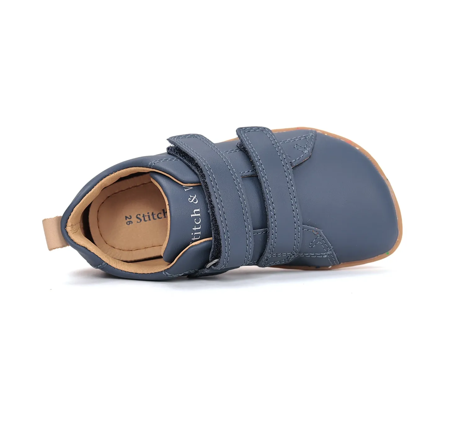 DD Step Stitch & Walk S088-61238B barfodssko drenge