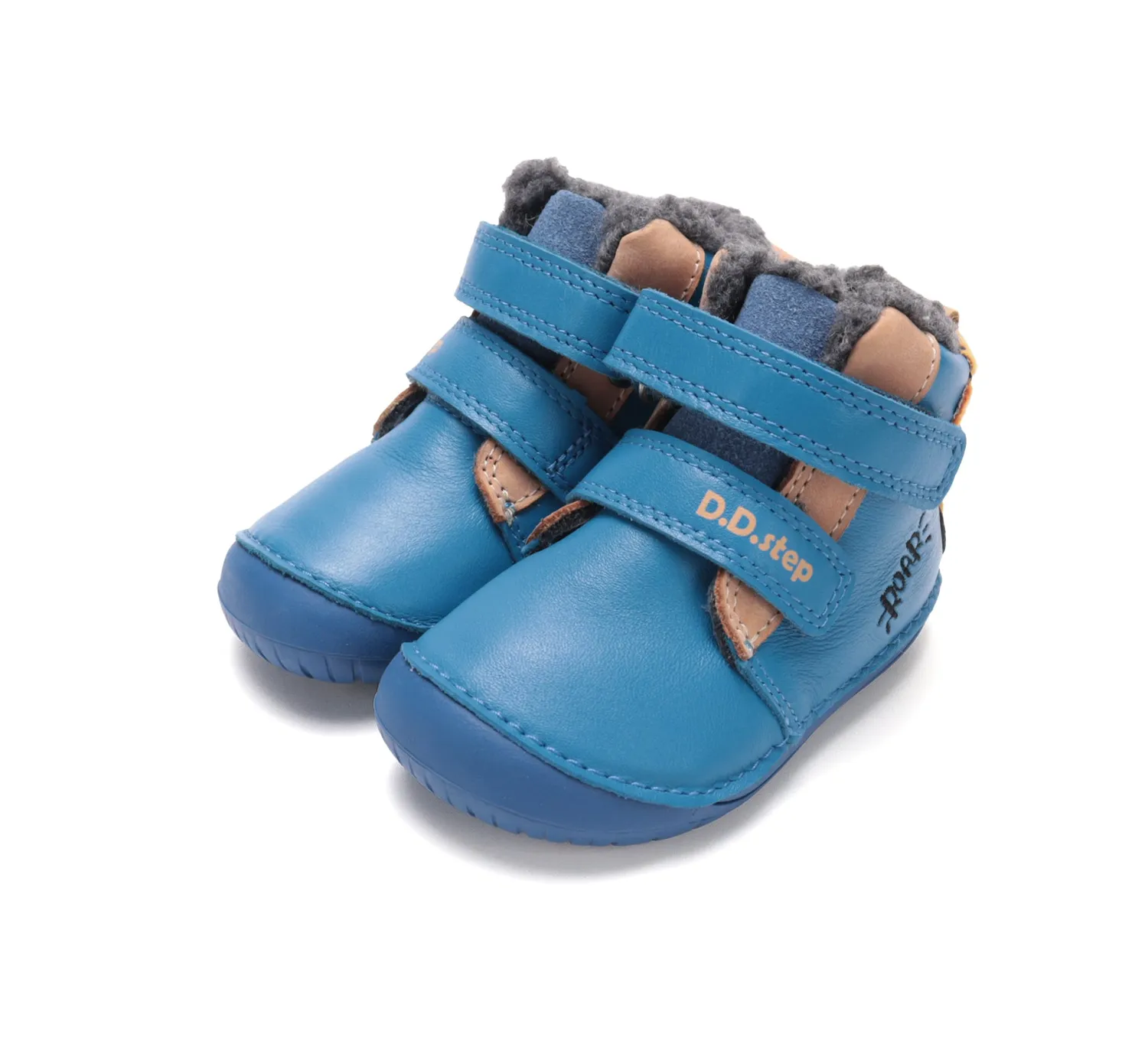 DD Step W070-62660 vinterstøvle dreng barfods varm