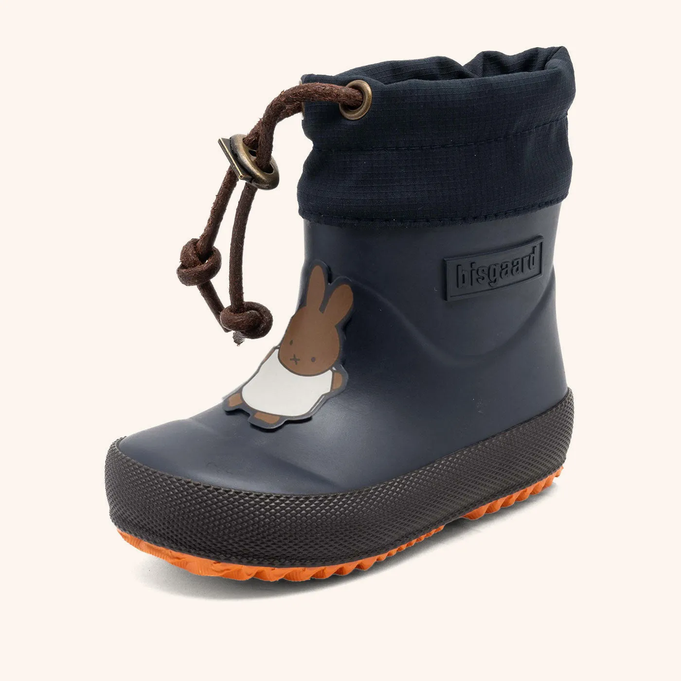 Bisgaard Miffy termogummistøvle navy uld