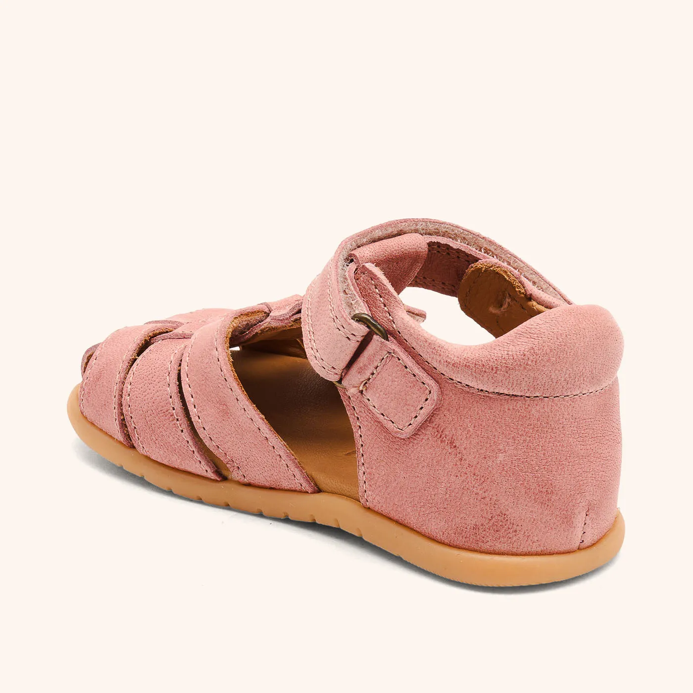 Bisgaard Barefoot Cooper barfodssandal rose fleksibel sål