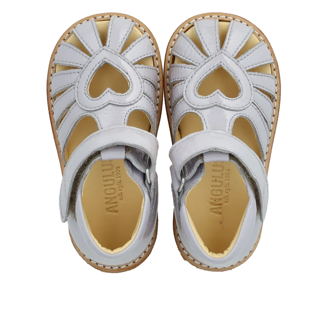 Angulus hjerte begyndersandal læder velcro