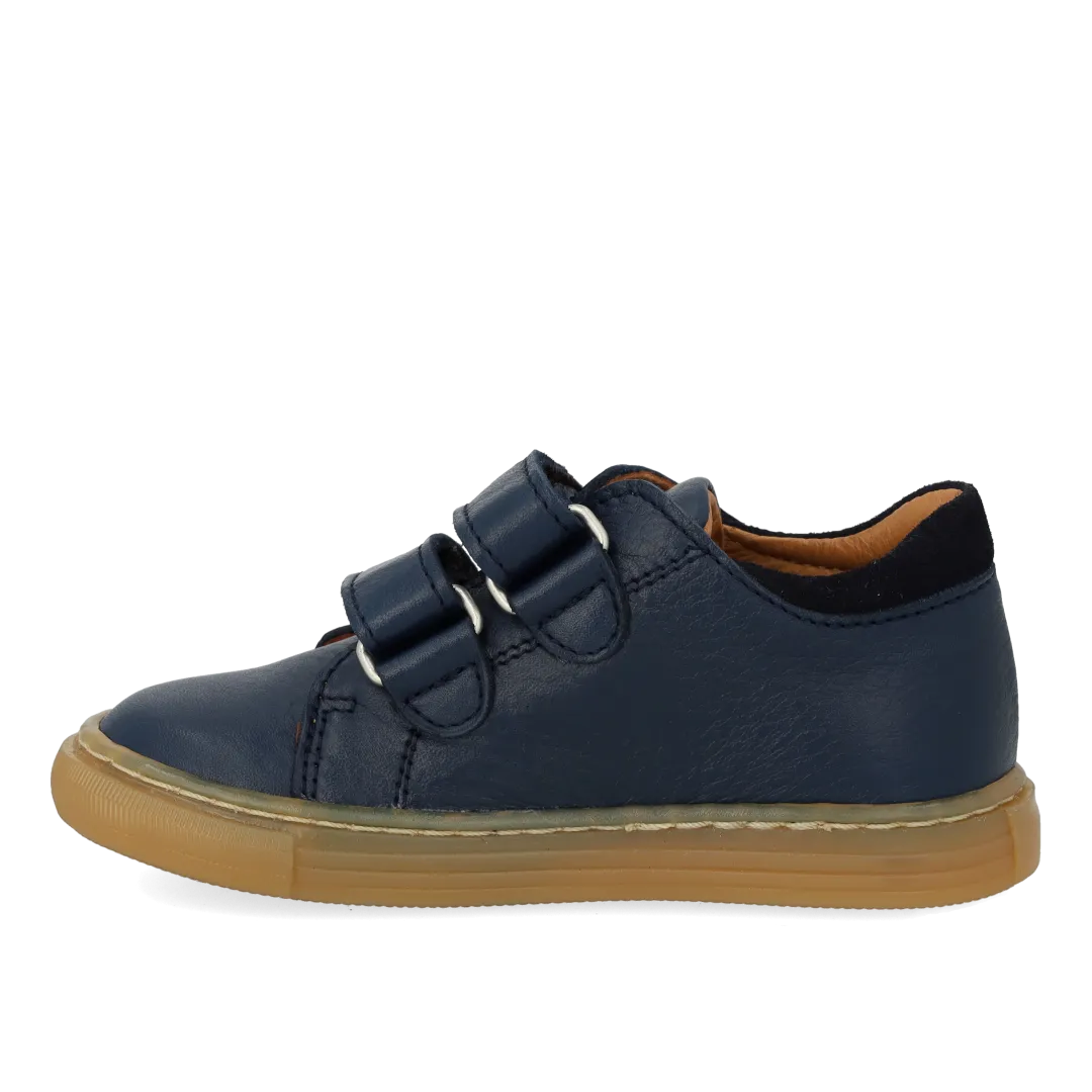 Angulus Sneaker dinobroderi læder velcro børn