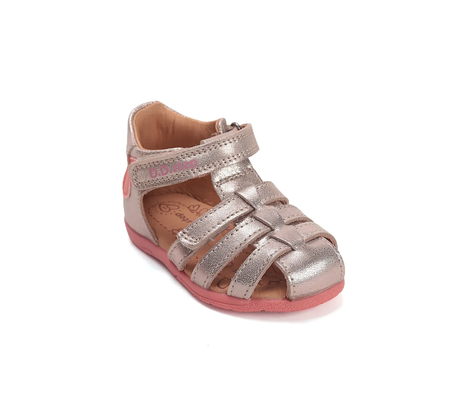DD Step G111-61400 sandaler til pige bred fod