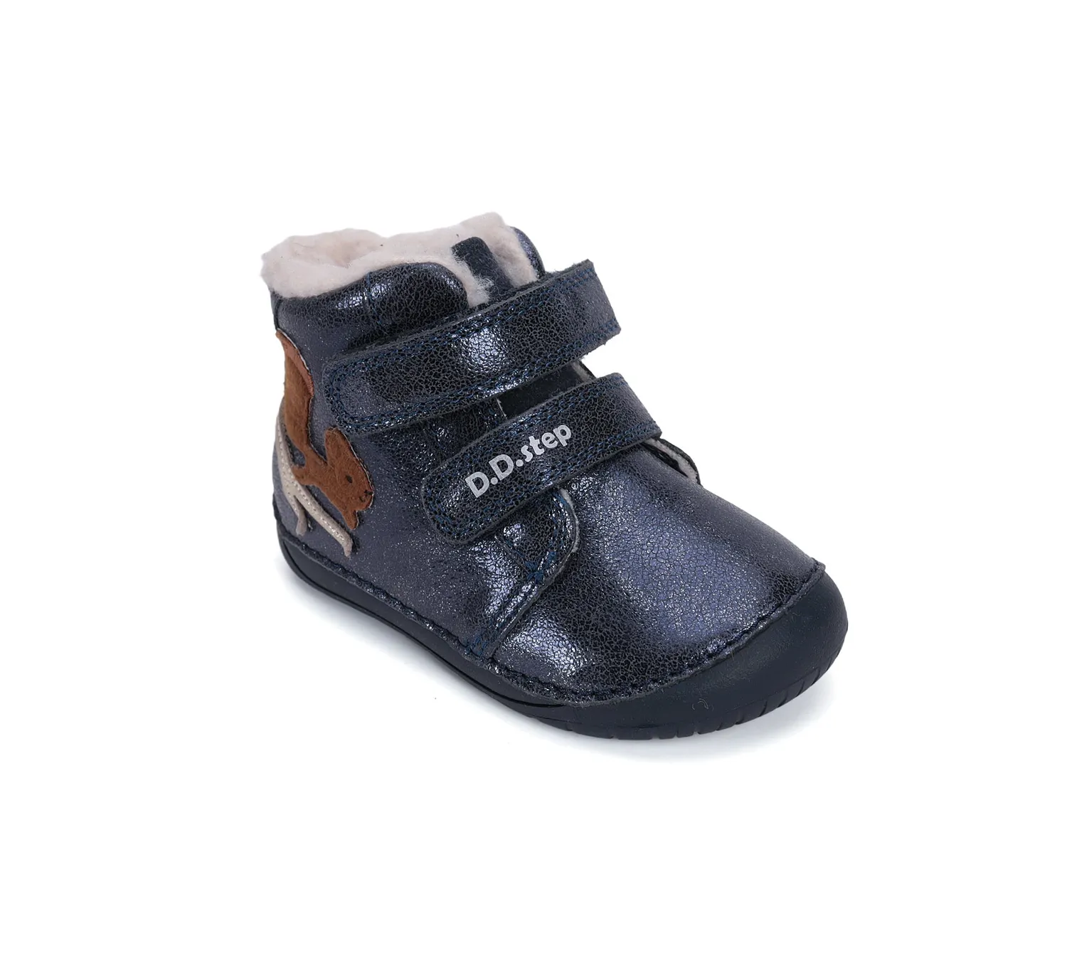 DD Step W070-52214 vinter barfodssko pige