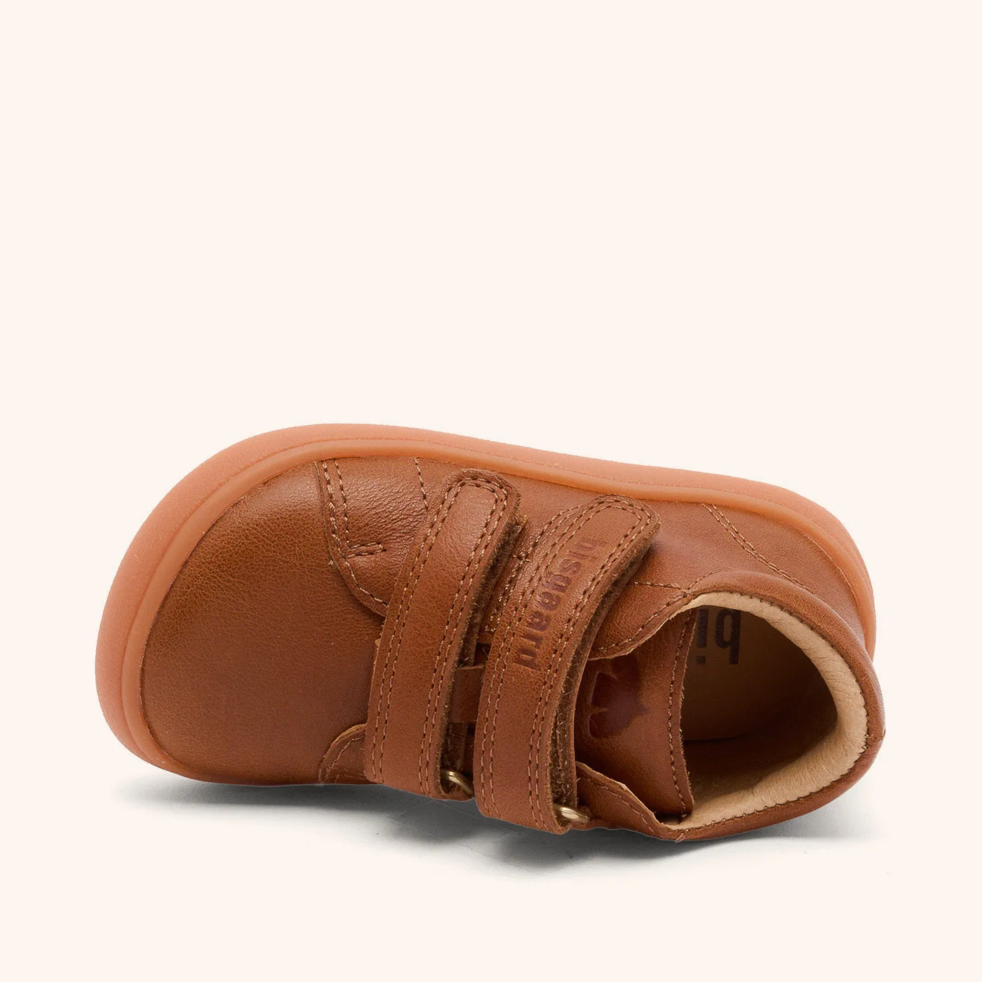 Bisgaard Barefoot Dex barfodssko cognac blød