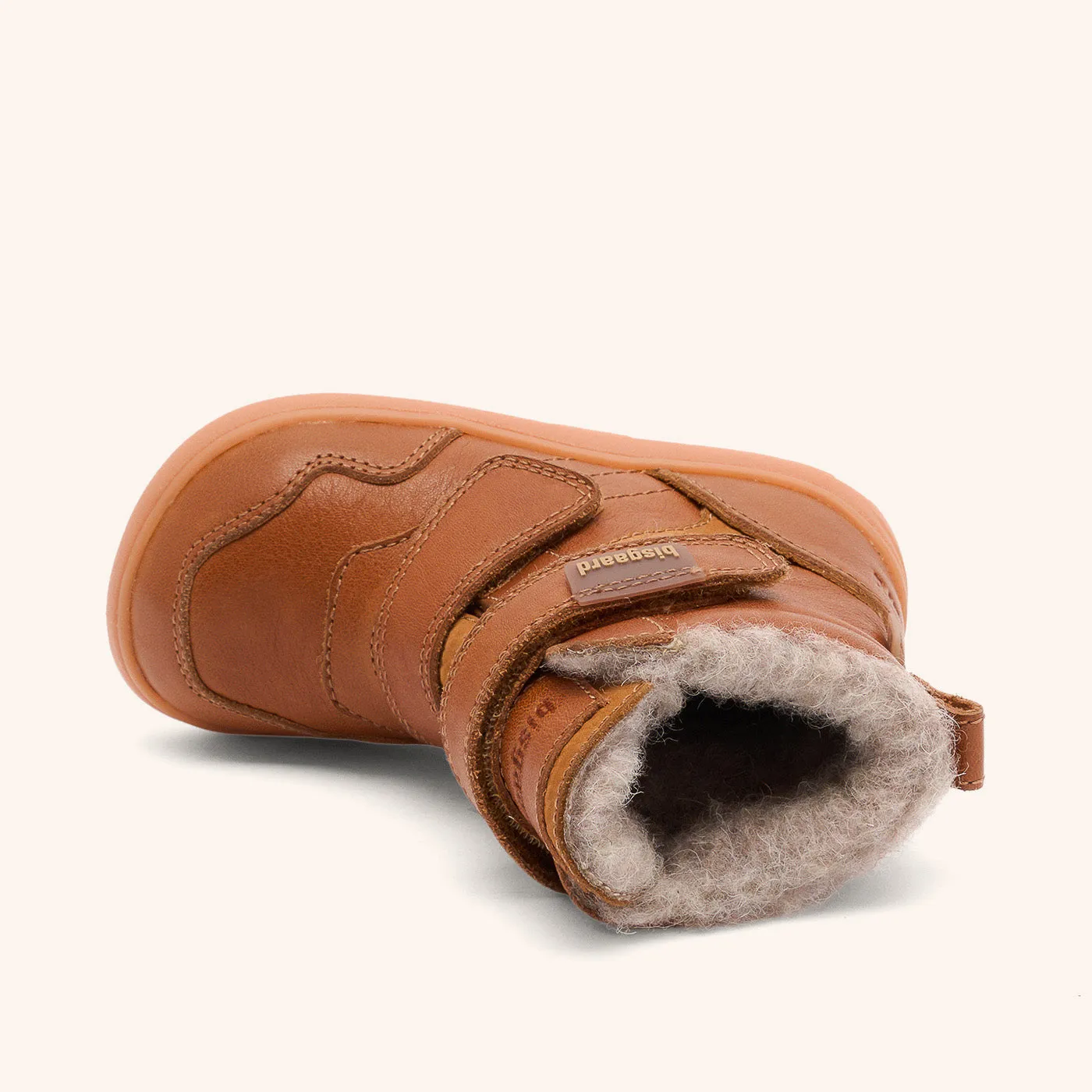 Bisgaard Barefoot Thorsten Tex vinterstøvle cognac varm