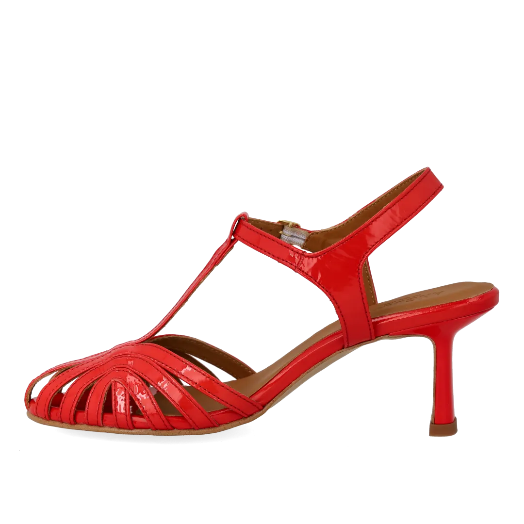 Angulus Højhælet Sandal damesandal 6 cm hæl