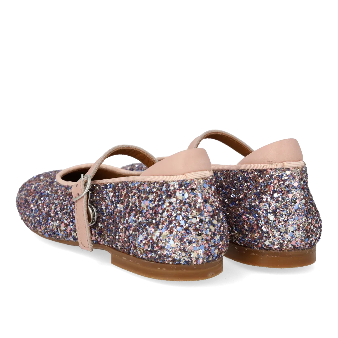 Angulus Glitter ballerina børneballerina mary jane
