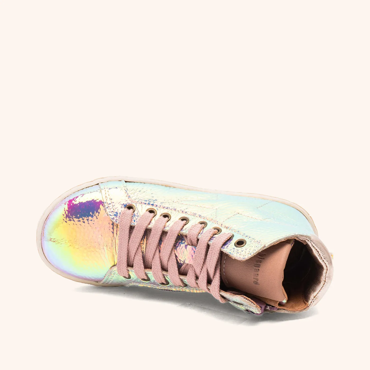 Bisgaard Gaia L sneakers galaxy høje med læder