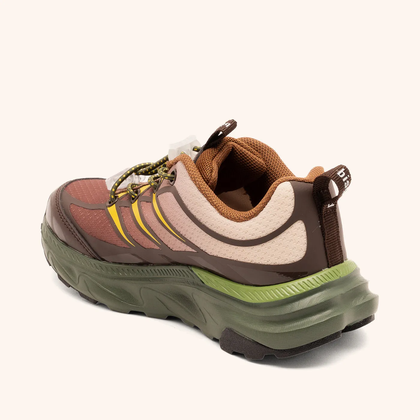 Bisgaard Fred sneaker dark brown tekstil