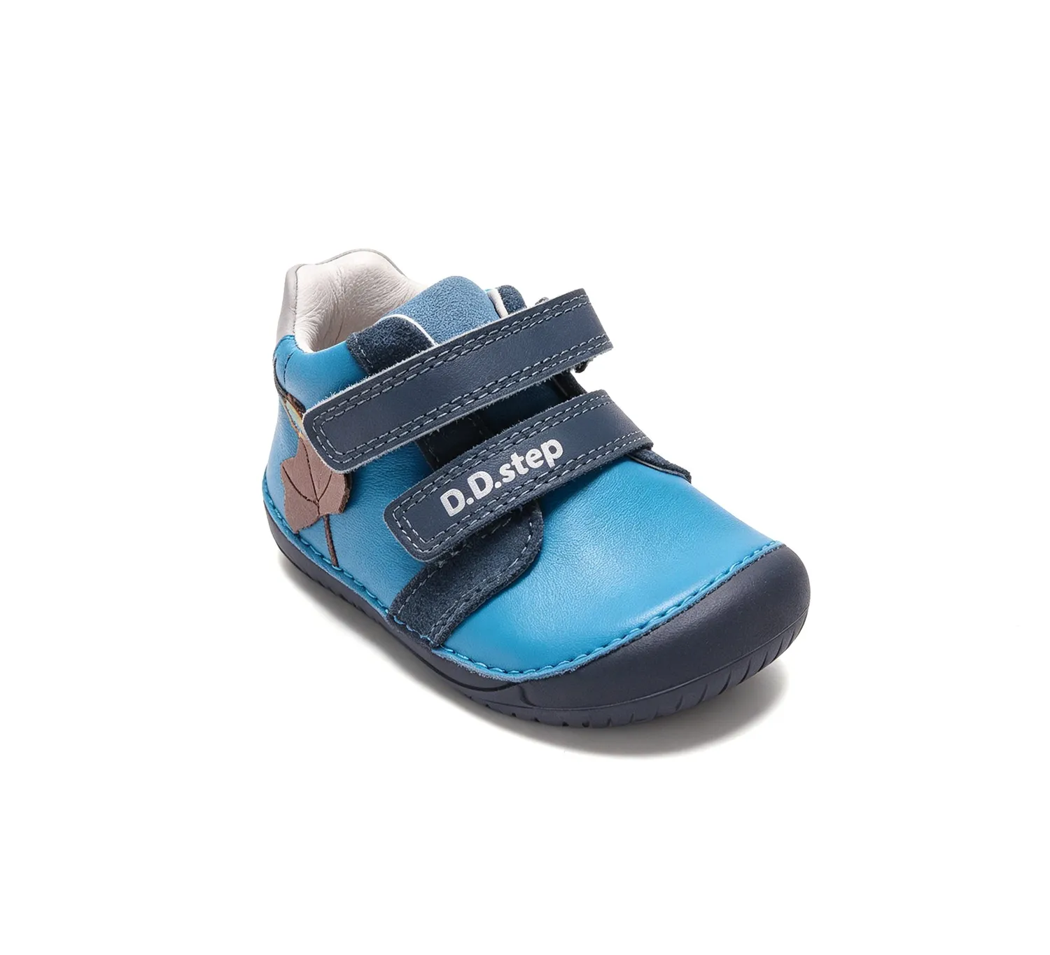 DD Step S070-62392B barfodssko til drenge bred tåboks