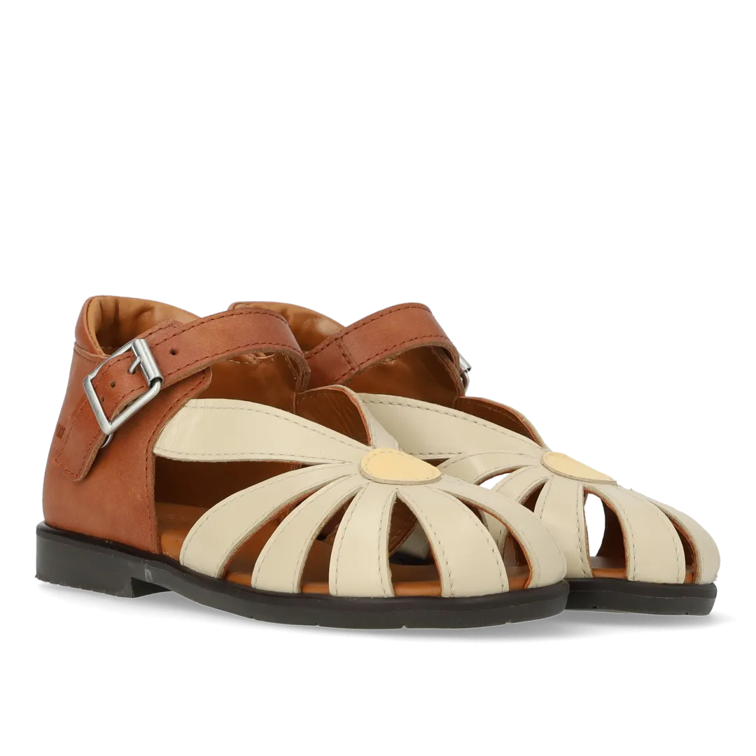 Angulus Margueritte sandal børnesandal læder lukket tå