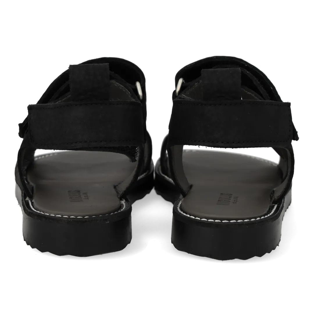 Angulus Velcrosandal børn nubuck dobbelt velcro